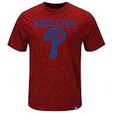Majestic MLB T-Shirt Philadelphia Phillies Hours and Hours Baseball (XL)