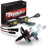 dx H1/H3/H4/H7/H8 H9 H11/H13/880 881 H27/5202 H16/9004 9007/9005 HB3/9006 HB4 Xenon Brenner-6000K, AC 55W Xenon HID Ballast Scheinwerfer Kit, Auto Scheinwerfer Xenon Lampe Kits (Color : 5202H16)