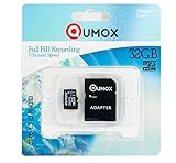 QUMOX 32GB MICRO SD SDHC SPEICHERKARTE CLASS 10 UHS-I Grade 1
