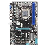 JustPe Computer Mainboard Bergbau B250 BTC CPU Bergmann Motherboard für CPU Set Unterstützung Sockel 1151 6/7Th Generation/I7/I5/I3 Prozessoren (2 X SATA Daten Kabel 1 X I/O Block