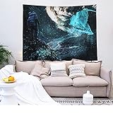 YDyun Wandteppich Tuch Wandtuch Wand Wandbehang Tapisserie für Wohnzimmer Schlafzimmer Hängendes Tuch Zimmer Schlafzimmer Dekoration Wandtepp