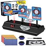 joylink Zielscheibe für Nerf, Digital-Ziel Toy Elektro-Schießscheiben für Nerf N-Strike Elite, Mega, Rival Serie Auto Reset Scoring-Zielscheibe (nur Ziel)