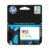 HP CN052AE 951 Gelb Original Druckerpatrone für HP Officejet Pro 276dw, 8600, 8610, 8620, 251dw, 8100