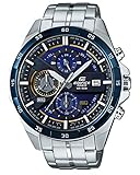 Casio Edifice Herren Massives Edelstahlgehäuse und Edelstahlarmband Uhrenarmband EFR-556DB-2AVUEF