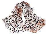 MyBeautyworld24 Damenschal Schal im trendigen Leoparden-Muster Tuch H