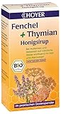 Hoyer Bio Fenchel Thymian Honigsirup (2 x 250 gr)