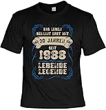 Lustige Sprüche Fun Tshirt Das Leben beginnt erst mit 30 Jahren seit 1988 Lebende Legende - Geburtstag T