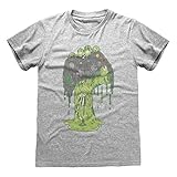 Xbox Zombie-Hand Herren-T-Shirt Heather Grey 3XL | S-XXXXXL, Xbox One Series X Gamer Geschenke, Rundhalsausschnitt Graphic Tee, Geburtstag Geschenk-I