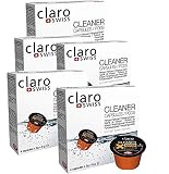 Claro Swiss | Reinigungs-Set 05 | Reinigungskapseln CS-C01 5er-Pack | K-fee | Teekanne TeaLounge System | Reinigung | Wasserenthärtung | Pflege-S