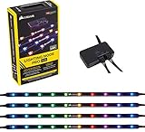 Corsair CL-9011109-WW Lighting Node PRO RGB-LED-Beleuchtung, schw