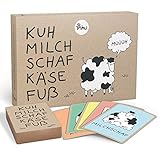 Pihu - Kuhmilchschafkäsefuß - Das Flotte Kartenspiel mit dem witzigen Kuhmilchschaf - Spiel ab 6 Jahren für Kinder und Familien - Konzentrationssp
