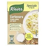 Knorr Speciale al Gusto Carbonara Soße, 1er-Pack (1 x 370 g)