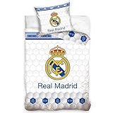 Real Madrid CF bettwäsche 140 x 200 cm weiß