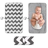 Wickelauflage, Tragbar Wickelauflage Abwaschbar für Zuhause und Reisen, Faltbar Wickelmulde/Wickelauflagen/Urin Matte/Windelmatte für Baby, Alter Mann, Weibliche Menstruationsperiode (60 * 35 cm)