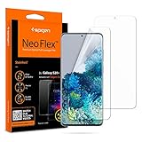 Spigen, 2 Stück, Schutzfolie kompatibel mit Samsung Galaxy S20 Plus, NeoFlex, Hüllenfreundlich, TPU Folie, Wasser Installation, Vollständige Abdeckung, Galaxy S20 Plus Schutzfolie (AFL00901)