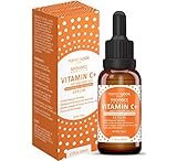 Perfect Look London Vitamin C Serum für Gesicht mit Hyaluronsäure Strahlungsbooster Professionelle Anti-Aging-Falten, wird plump, hydratisiert die Haut, während feine Linien und Falten gefüllt w