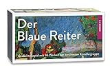 Der Blaue Reiter. Memo: Gedächtnisspiel mit 36 Werken der berühmten Künstlergrupp