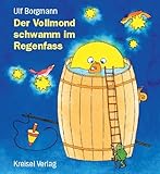 Der Vollmond schwamm im Reg