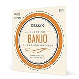D`Addario Banjo 5-String Phosphor Bronze M