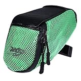Kinhevao Sportausrüstung Haltbare im Freien beweglichen Antiskid hinten Rückleuchten Beutel-Paket for Fahrrad-Fahrrad for Outdoor-Sportler (Color : Green, Size : One Size)