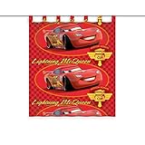 Herding Vorhang Disney's Cars, Polyester, Mehrfarbig, 160 x 140