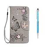 Grandoin für Galaxy S7 Edge Hülle,Handyhülle im Brieftasche-Stil für Samsung Galaxy S7 Edge Handytasche PU Leder Flip Cover [Aufstellfunktion] [Ständer Kartenfach] Etui C