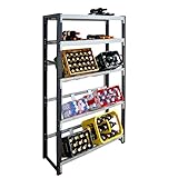 Getränkeregal für 6 Kisten plus Ablagen für Weinflaschen - für Wandmontage geeignet (Hauptregal)