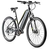 28 Zoll Leader Fox Exeter Lady Cross E Bike 9 Gang Elektro Fahrrad LG 540 Wh Pedelec RH46