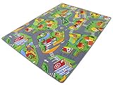 Stadt Land Fluss HEVO® Teppich | Kinderteppich | Spielteppich 145x200