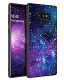 BENTOBEN Samsung Galaxy Note 9 , Note 9 Hülle, Slim Fit Glow in The Dark Soft Flexible Bumper Protective Shockproof Anti-Scratch Anti-Rutsch Case Cover für Samsung Galaxy Note 9 (2018), Nebula/Galaxy