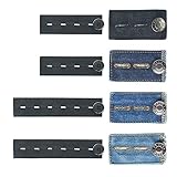 JMITHA Hosenerweiterung Einstellbare Elastische Extender für Jeanshosen Schwangere Hosen (01-8er Pack)