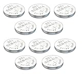 10 x Renata 321 Knopfzellen / Uhrenbatterien Swiss Made, Silberoxid, SR616SW, 1,5 V), auch bekannt als SR616SW Sb-Af SR65, SR616,% 2fdf, 280-73, da, V321, D321, GP321, 611, 321