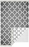 Teppich Läufer Flur Wohnzimmer Küchenteppich - beidseitig verwendbar Modern Boho Teppich Kinderteppich Küchenläufer Schlafzimmer Badteppich Waschbar Baumwolle Kelim Teppiche + GRATIS ANTIRUTSCHMATTE