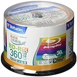 50 Verbatim Double Layer 3d Blu Ray Rohlinge 50 gb Full Printable Bluray