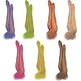 TrendandStylez Netzstrumpfhose 7 Farben Strumpfhose kleines Netz (Neon Grün)