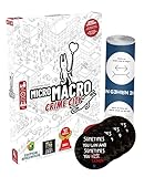 MicroMacro - Set: Crime City (Edition Spielwiese) + 4X Exit-Sticker + 1x optisches Täuschungsp