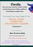 Social Media Marketing Stratology BluePrint Course: One Week to Becoming a Social Media Expert (English Edition)