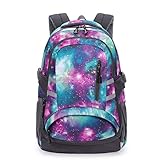 Rucksack Herren Schulrucksack, Laptop-Rucksack für Jungen Mädchen Für 15,6-Zoll-Laptop Unisex Leichte 30L College-Rucksack Daypack mit USB-Ladeanschluss für Damen H