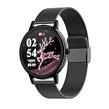 GULU 2021 Neue Smart Watch Frauen Physiologische Herzfrequenz Blutdrucküberwachung Für Android Ios IP67 wasserdichte Damen Smartwatch,