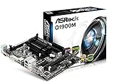 ASRock Q1900M J1900 Mainboard Sockel (micro-ATX, 2x DDR3 Speicher, SATA III, 3x USB 2.0)