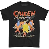 Queen Herren King of Magic T-Shirt Schwarz - Schwarz - X-Groß