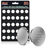 BONAI CR2025 3V Knopfzellen Lithium CR 2025 Knopfbatterien 3Volt Batterien-30 Stück