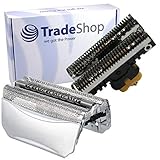 Hochwertiges Kombipack Scherfolie Klingenblock Messer Rasierklinge ersetzt Braun 51B 51S für Braun 81277022: Typ 5751 - Series 5-550CC 81290046: Typ 5751 - Series 5-550CC