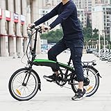 Elektrofahrrad, E-Bike 20 Zoll, Maximale Fahrgeschwindigkeit 25KM/H, 250W und 7.5Ah, 36V Li-ion-Akku, Leicht zu Montieren, Für Männer und Frauen Geeig