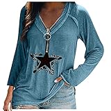 Glitzer Blusen Damen Rote Tunika Blusentop Hellblaue Oberteile Hemdbluse GeblüMt Tasche Blusenshirts Kurzarm Beach Tunika Chiffon Blusen Oberteile Hemdbluse 3/4 Arm Tops Sexy
