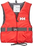 Helly Hansen Herren Rettungsweste Sport Ii Schwimmweste, mehrfarbig (Red/Ebony), S EU