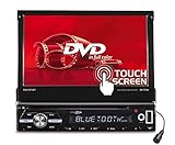 Caliber RDD571BT Moniceiver, 1Din Autoradio ; 7Zoll TFT Schirm / DVD mit Anschluss für Rückfahrkamera, inkl. Fernbedienung, Bluetooth-Freisprecheichanlage, schw