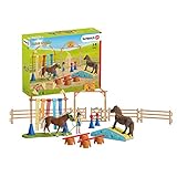 Schleich 42481 Farm World Spielset - Pony Agility Training, Spielzeug ab 3 J