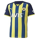 PUMA Fenerbahçe S.K Jugend Heimtrikot Blazing Yellow-Medieval Blue 128