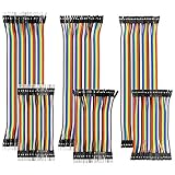 YXPCARS 240 Stück Jumper Kabel Kit 10cm and 20cm Male zu Female, Male zu Male, Female zu Female Jumper Wires Steckbrett fü
